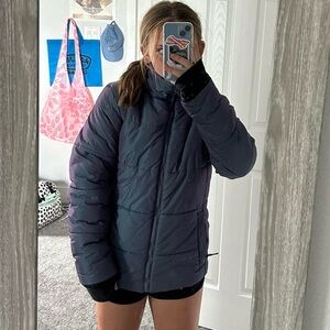 All In Motion winter coat • XL (14-16) • iridescent purple/blue • used